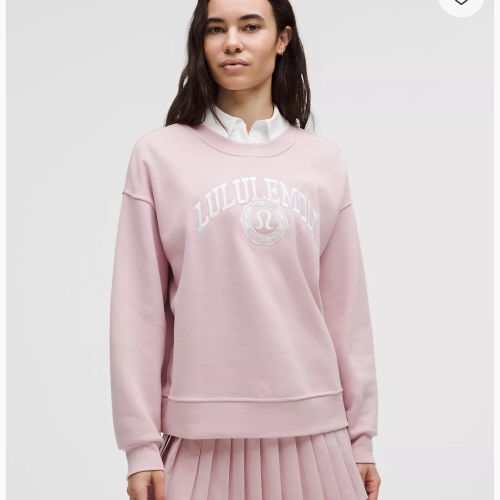 Lululemon Pink Sweatshirt
